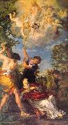 Pietro da Cortona The Stoning of St.Stephen 02 oil on canvas